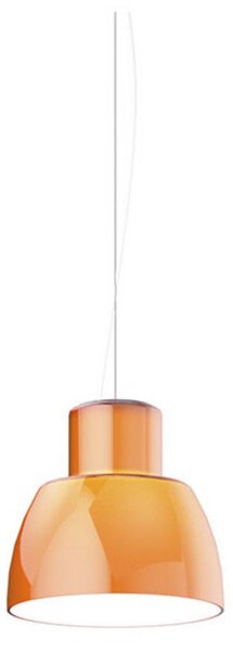 Závěsná svítidlo Nemo Lighting, stmívatelné, Oranžová, Obývací pokoj, Sklo