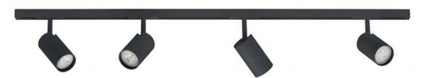 Stropní Lampa ANTIDARK, Černá, Obývací pokoj, Kov
