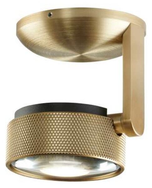 Stropní Lampa LIGHT-POINT, Zlatá / mosazná, Obývací pokoj, Hliník