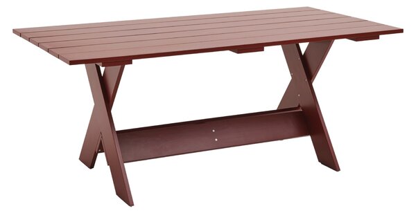 HAY Zahradní stůl Crate Dining, Iron Red