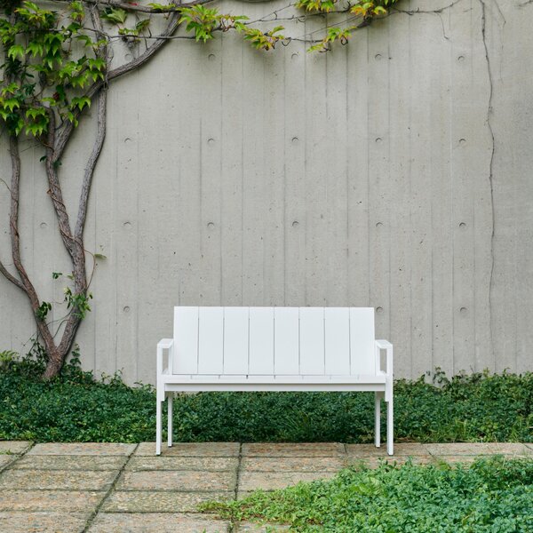 HAY Zahradní lavice Crate Dining, White