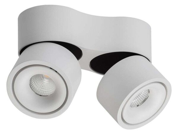 Stropní Lampa ANTIDARK, stmívatelné, Bílá, Obývací pokoj, Hliník