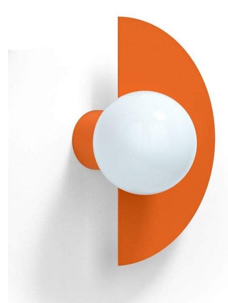 Nástěnná Svítidla Swedish Ninja, Oranžová, Obývací pokoj, Kov
