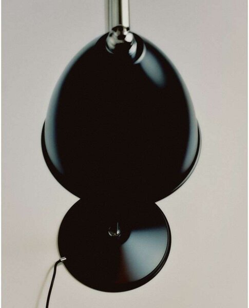 Stolní lampa Bestlite BL1, porcelán/černá, Ø 16 cm