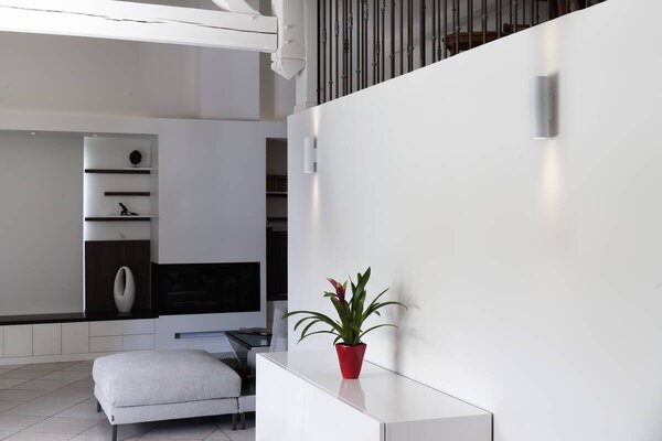 LA 151801 Nástěnné svítidlo ENOLA B dvousměrná bílá 230V GU10 2x50W - BIG WHITE (SLV)