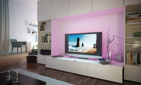 P 70210 Function yourLED Stripe 98cm RGB 7W černá plast - PAULMANN