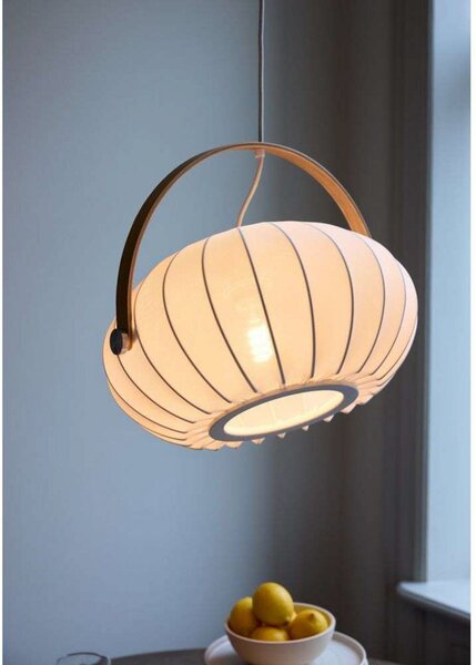 Závěsná svítidlo Halo Design, Bílá, Obývací pokoj, Hliník