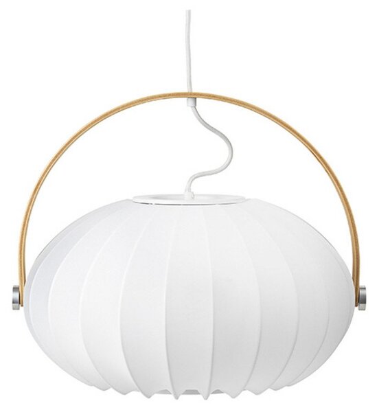 Závěsná svítidlo Halo Design, Bílá, Obývací pokoj, Hliník