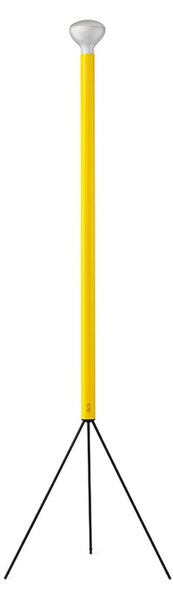 Stojací Lampa FLOS, stmívatelné, Žlutá, Obývací pokoj, Kov