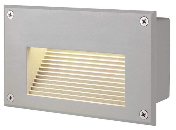 LA 229702 Venkovní svítidlo BRICK LED DOWNUNDER teplá bílá stříbrnošedá 23 - BIG WHITE (SLV)