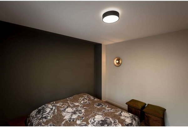 Stropní Lampa SLV, stmívatelné, Černá, Obývací pokoj, Hliník