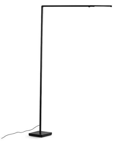 Stojací Lampa Nemo Lighting, stmívatelné, Černá, Obývací pokoj, Hliník