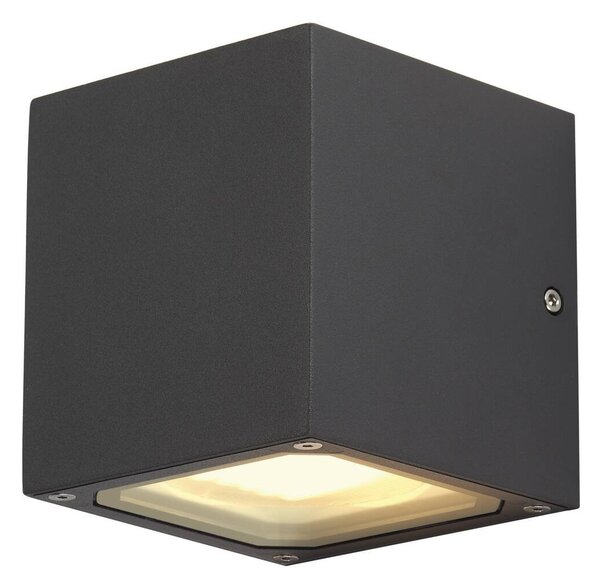 LA 232535 Venkovní svítidlo SITRA CUBE nástěnná antracit 230V GX53 2x9W IP - BIG WHITE (SLV)