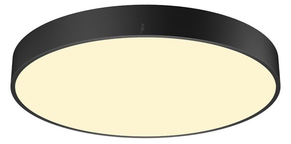 Stropní Lampa SLV, stmívatelné, Černá, Obývací pokoj, Hliník