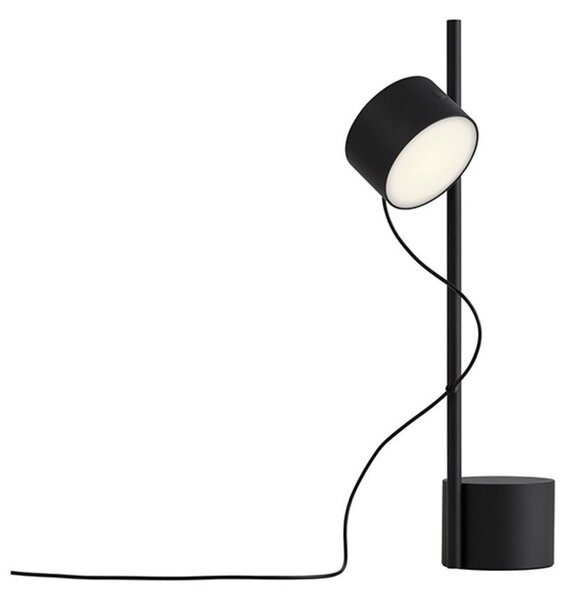 Stolní lampa Muuto, Černá, Obývací pokoj, Kov