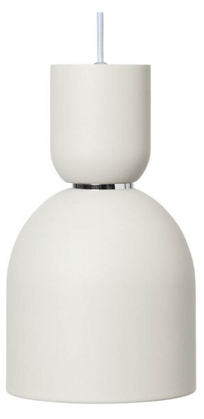 Závěsná svítidlo ferm LIVING, Bílá, Obývací pokoj, Kov