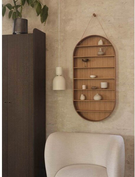 Závěsná svítidlo ferm LIVING, Bílá, Obývací pokoj, Kov