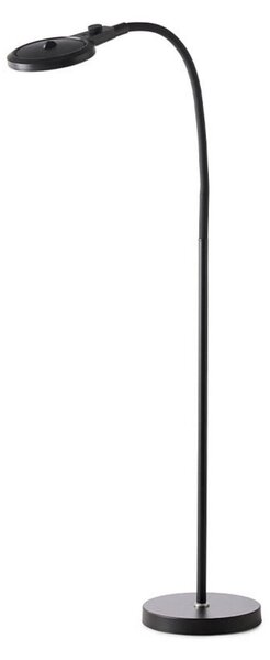 Stolní lampa Halo Design, Černá, Pracovna, Kov