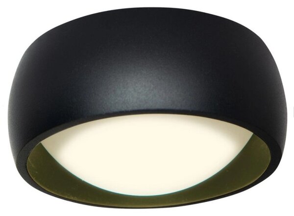 Maxlight C0204 Stropní svítidlo KODAK 8W LED IP44 černé zaoblené