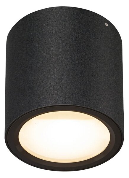 Stropní Lampa SLV, Černá, Obývací pokoj, Hliník