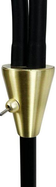 Stojací Lampa Dyberg Larsen, Černá, Obývací pokoj, Kov