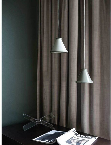 Belle Závěsné Svítidlo Ø15 Pebble Grey/Moss Grey