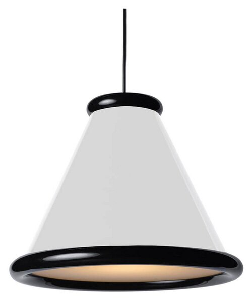 Belle Závěsné Svítidlo Ø36 Glossy White/Glossy Black