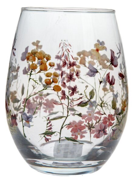 Sklenice 420 ml Flowers – Dakls