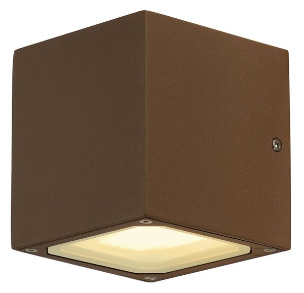 LA 232537 Venkovní svítidlo SITRA CUBE nástěnná barva rzi 230V GX53 2x9W I - BIG WHITE (SLV)