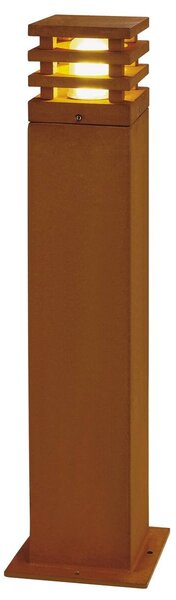 LA 233437 Venkovní svítidlo RUSTY 70 LED SQUARE, rezavé železo, LED 3000K - BIG WHITE (SLV)