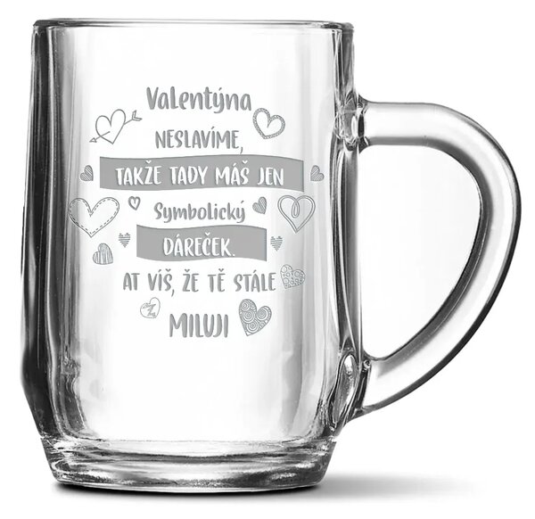 Sablio Půllitr Valentýna neslavíme ...: 0,5