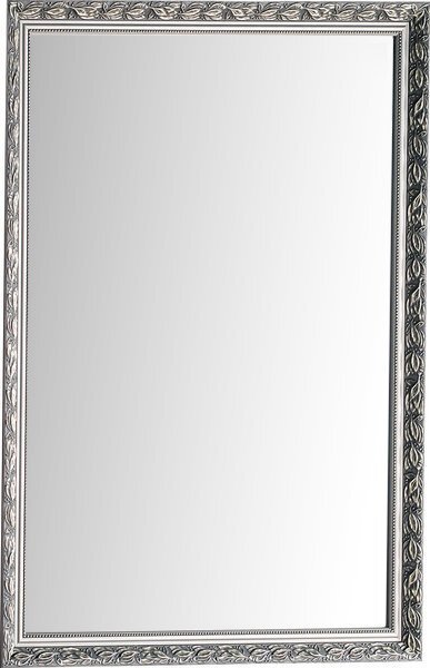 Sapho MELISSA (DAHLIA) zrcadlo v dřevěném rámu 672x872mm, stříbrná NL495