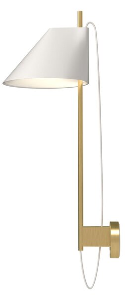 Nástěnná Svítidla Louis Poulsen, Yuh Brass, stmívatelné, Zlatá / mosazná, Obývací pokoj, Kov, Design
