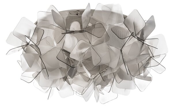 Stropní Lampa Slamp, Clizia, stmívatelné, Šedá, Obývací pokoj, Plast, Design