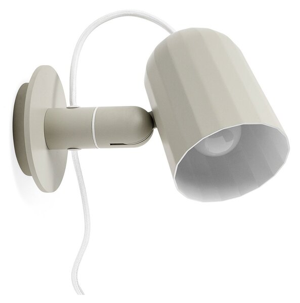 Nástěnná Svítidla HAY, Noc Wall, Bílá, Obývací pokoj, Kov, Design