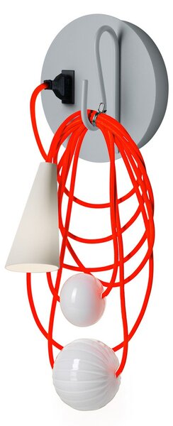 Nástěnná Svítidla Foscarini, Filo, Vícebarevná, Obývací pokoj, Kov, Design