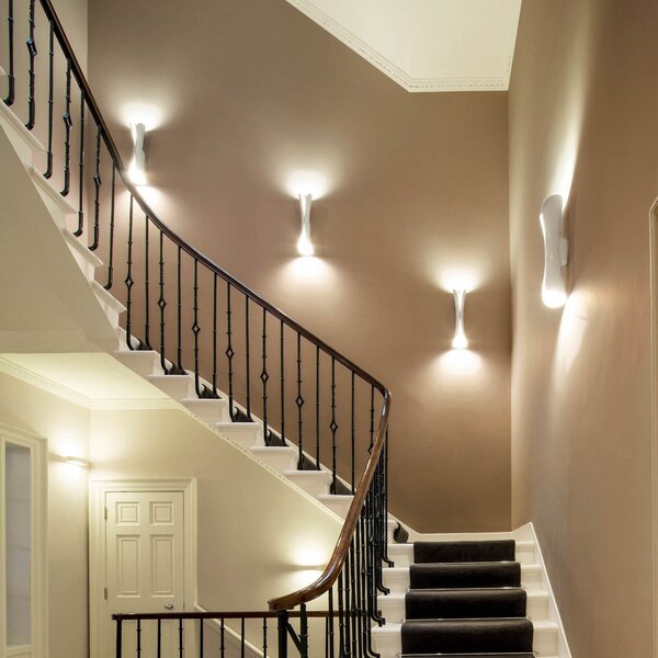 Nástěnná Svítidla Artemide, Cadmo, stmívatelné, Bílá, Obývací pokoj, Plast, Design
