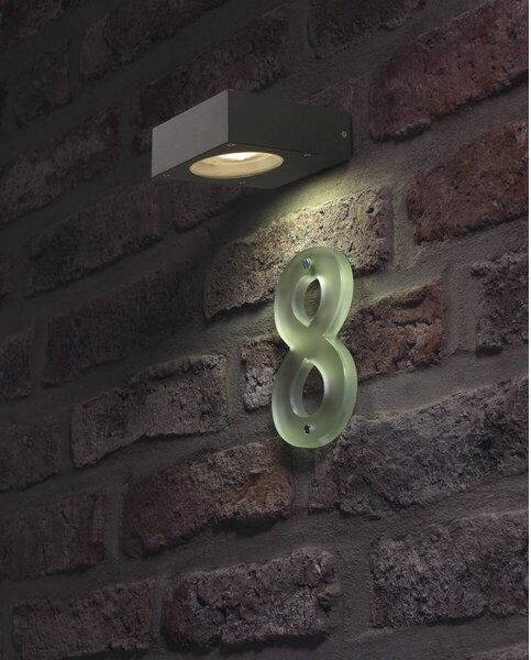 LA 232285 Venkovní svítidlo QUADRASYL WL 15 antracit 230V GX53 11W IP44 - BIG WHITE (SLV)