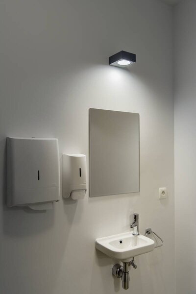 LA 232285 Venkovní svítidlo QUADRASYL WL 15 antracit 230V GX53 11W IP44 - BIG WHITE (SLV)