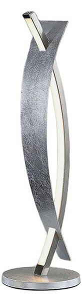 Stolní lampa Lucande, Marija, stmívatelné, Metalická, Obývací pokoj, Kov, Moderní