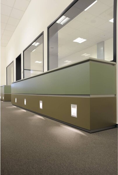 LA 151952 DOWNUNDER PURE 120 x 155 zápustná bílá 480mA LED 5.2W 3000K - BIG WHITE (SLV)