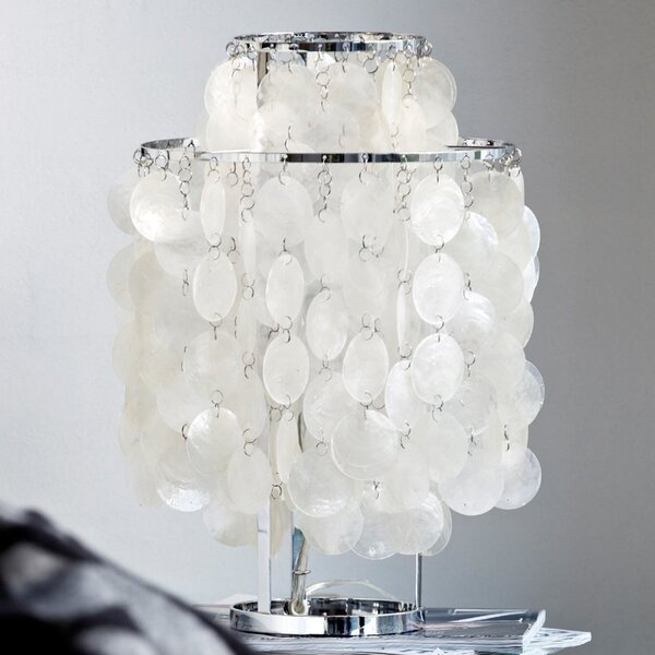 Stolní lampa Verpan, Fun 2TM, Béžová, Obývací pokoj, Kámen, Design