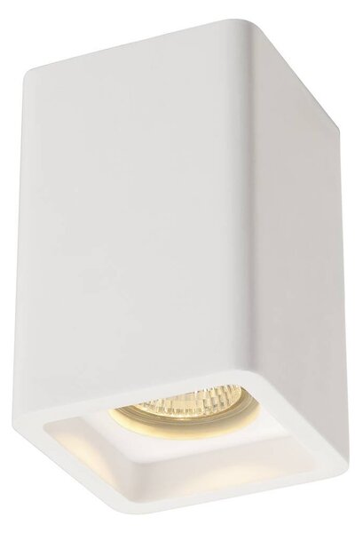 LA 148004 PLASTRA CL-1 stropní čtvercová bílá sádrová 230V GU10 35W - BIG WHITE (SLV)