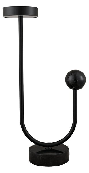 Stolní lampa AYTM, Grasil, Černá, Obývací pokoj, Kov, Design