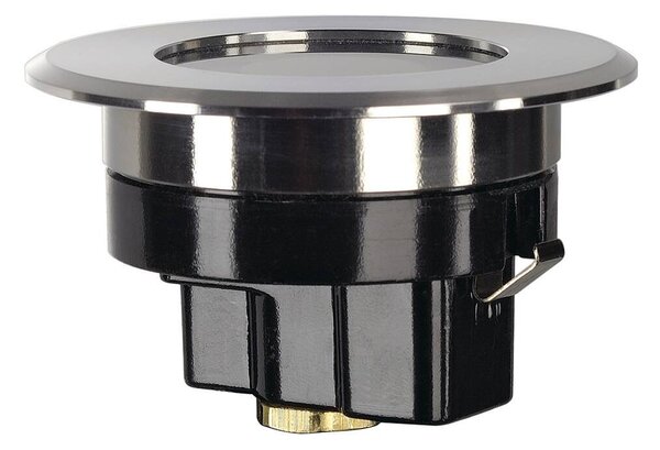 LA 228412 DASAR FLAT LED 230V česaná ocel 230V LED 4.3W IP67 3000K - BIG WHITE (SLV)