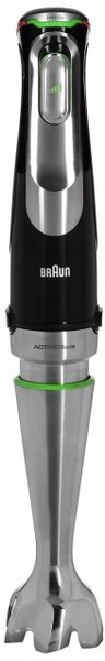 Braun MultiQuick 9 MQ 9187XLI 0,6 l Ponorný mixér 1200 W Černá, Nerezová ocel
