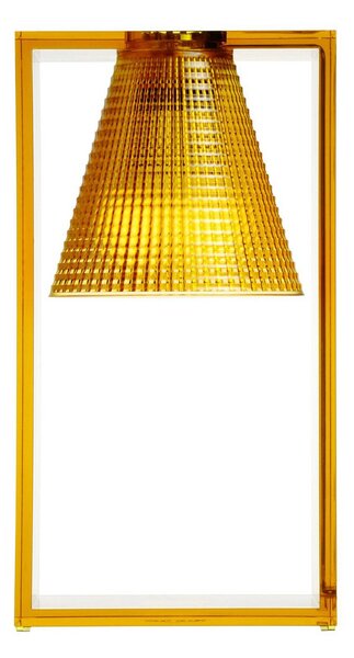 Stolní lampa Kartell, Light-Air, Oranžová, Obývací pokoj, Plast, Design
