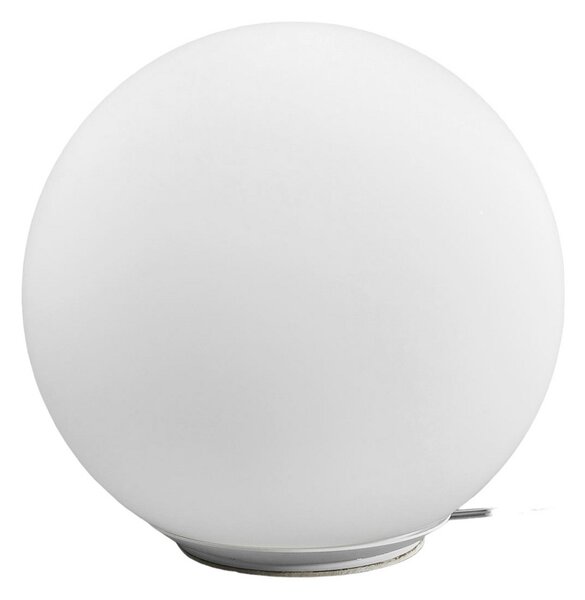 Stolní lampa Artemide, Dioscuri, stmívatelné, Bílá, Obývací pokoj, Sklo, Design