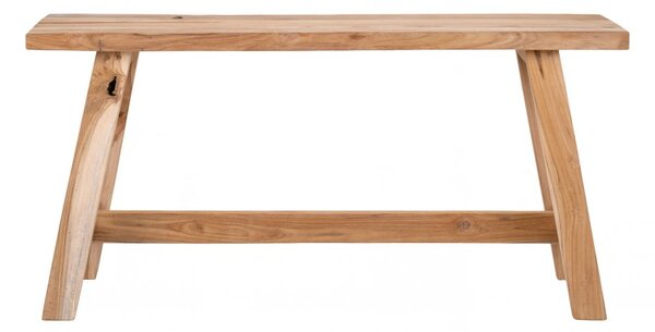 Odkládací stolek Barcelona, teakové dřevo, přírodní, 90×25×45 cm – House Nordic