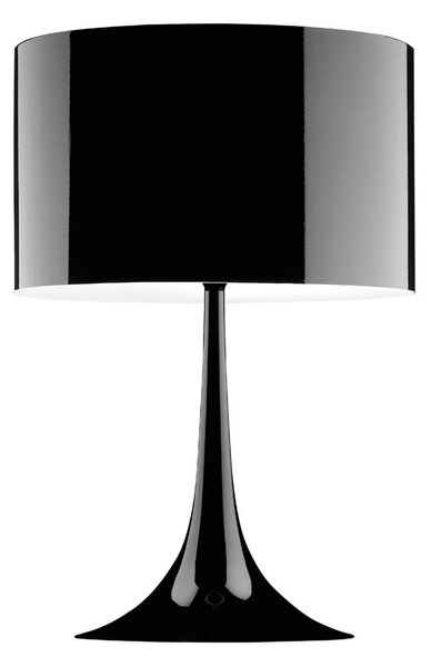 Stolní lampa FLOS, SPUN, stmívatelné, Černá, Obývací pokoj, Kov, Design
